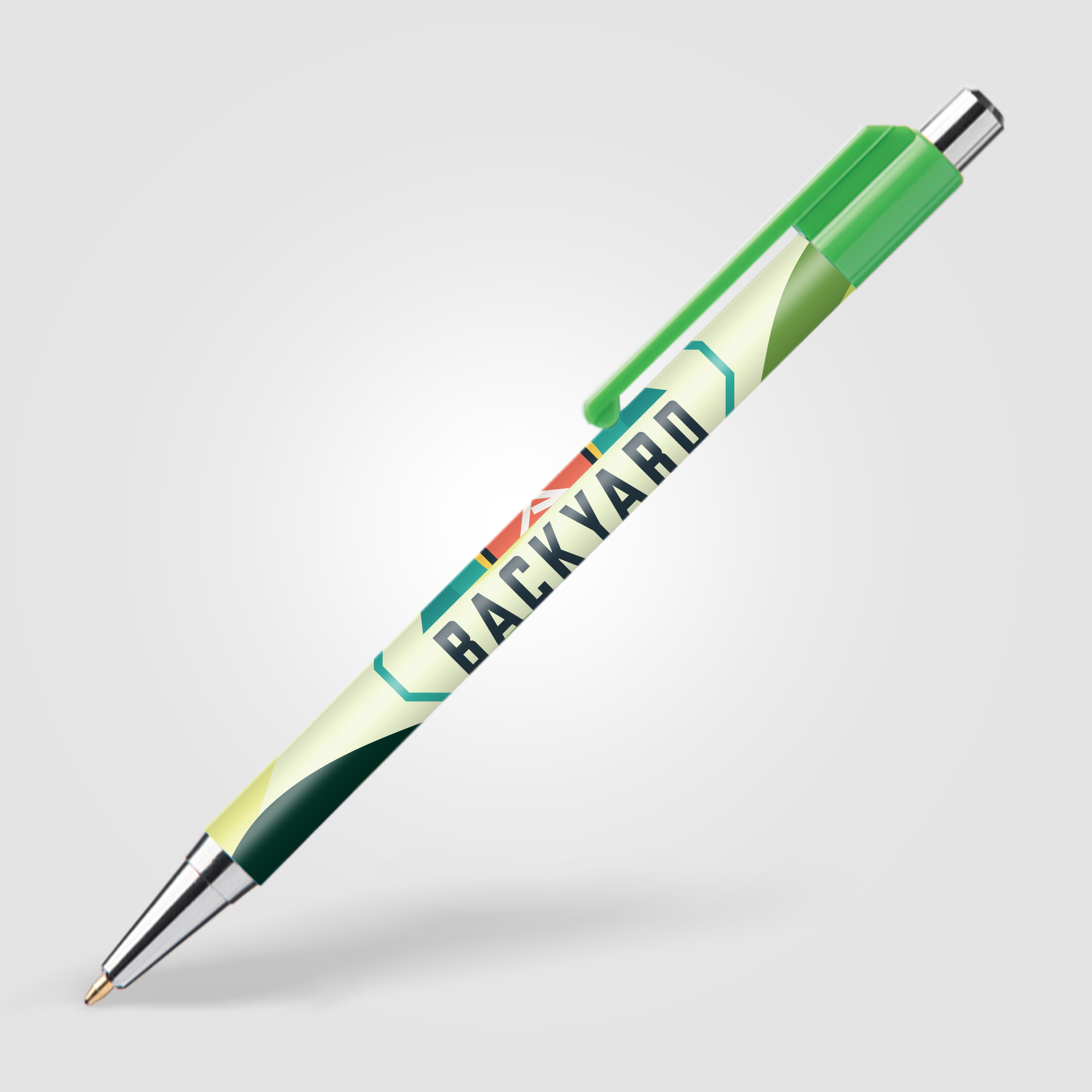 Stylo-bille plastique personnalisable Betty D Vert 